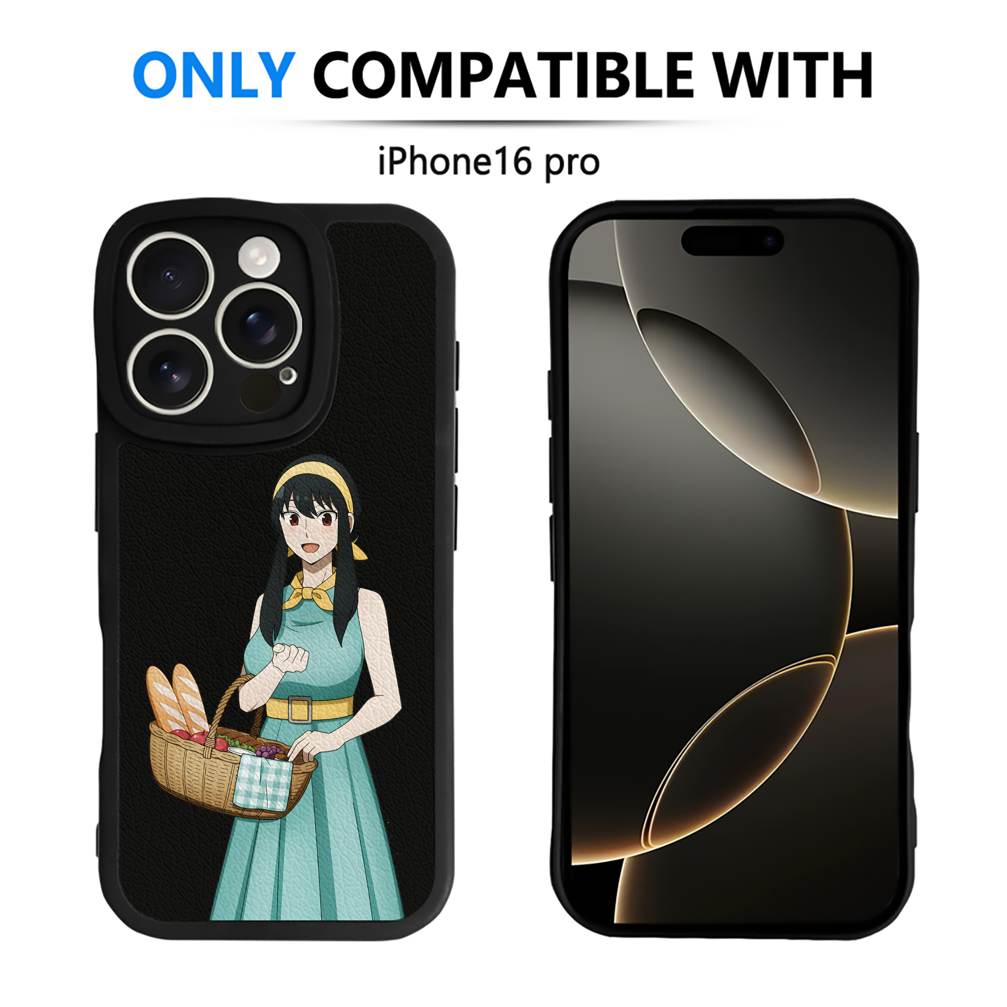 （画像用） SPY×FAMILY间谍家家酒 【iPhone 16シリーズ対応】シリコンスマホケース（レザー調） 材質：シリコン